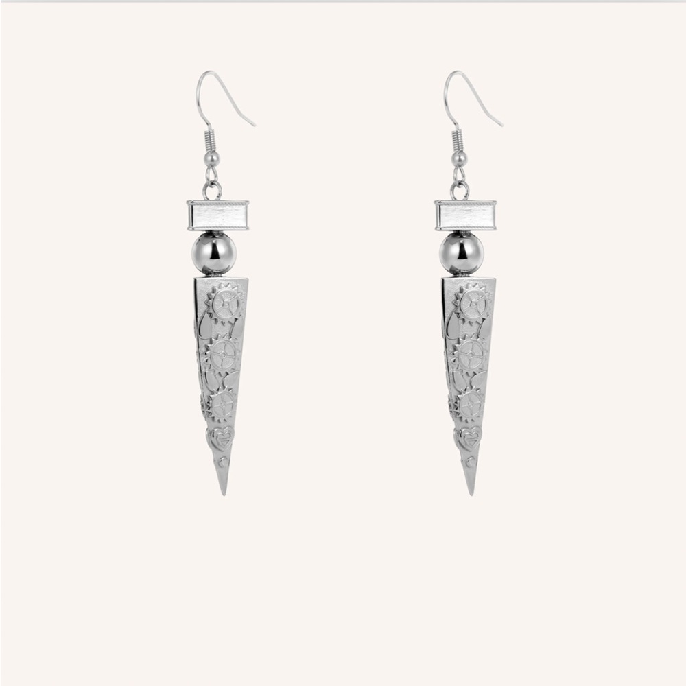 Victoria Emerson Resilience Earrings - silver